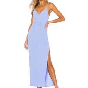 NWT NBD Saanvi Gown in Periwinkle Blue